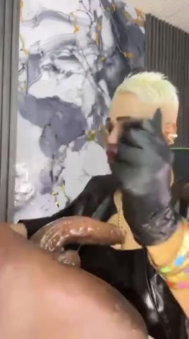 Latex and cum on your cock 