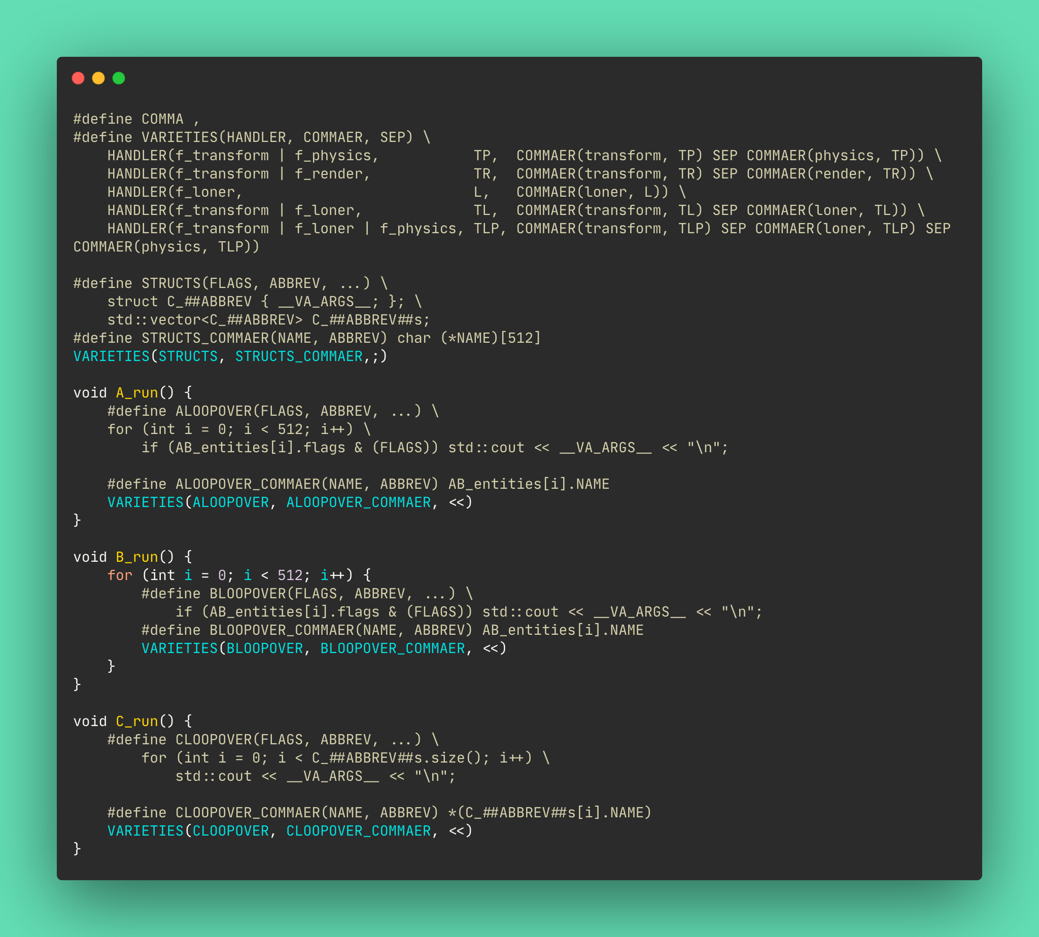 10 points if you can figure out what this awful code I wrote at 1AM ...