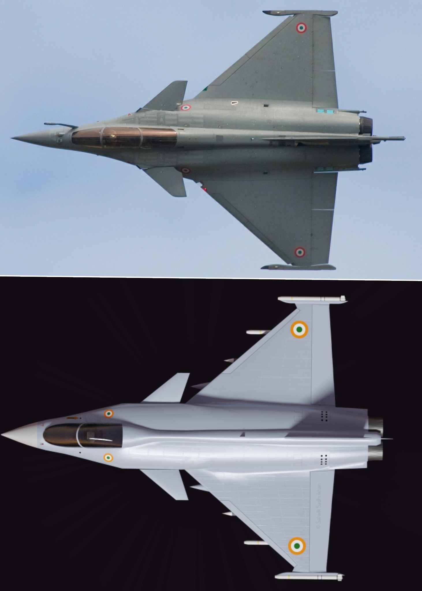 [1462×2048]Similarities between Rafale and TEDBF( twin engine deck ...