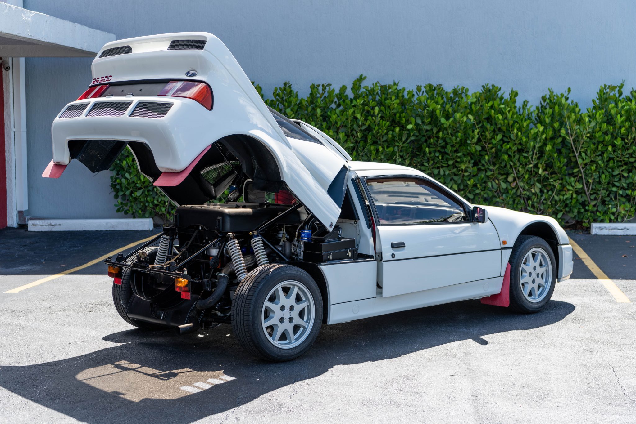 Rs200 Rear Diff 1986 Ford RS200 with open rear engine bay - spotted on BaT [2048x1367 ...