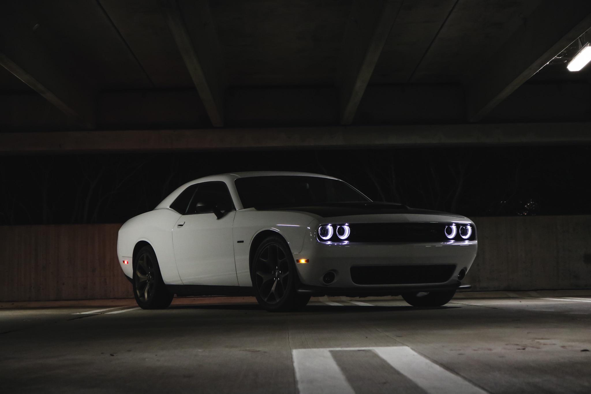 2019 Dodge Challenger R/T white knuckle | Scrolller