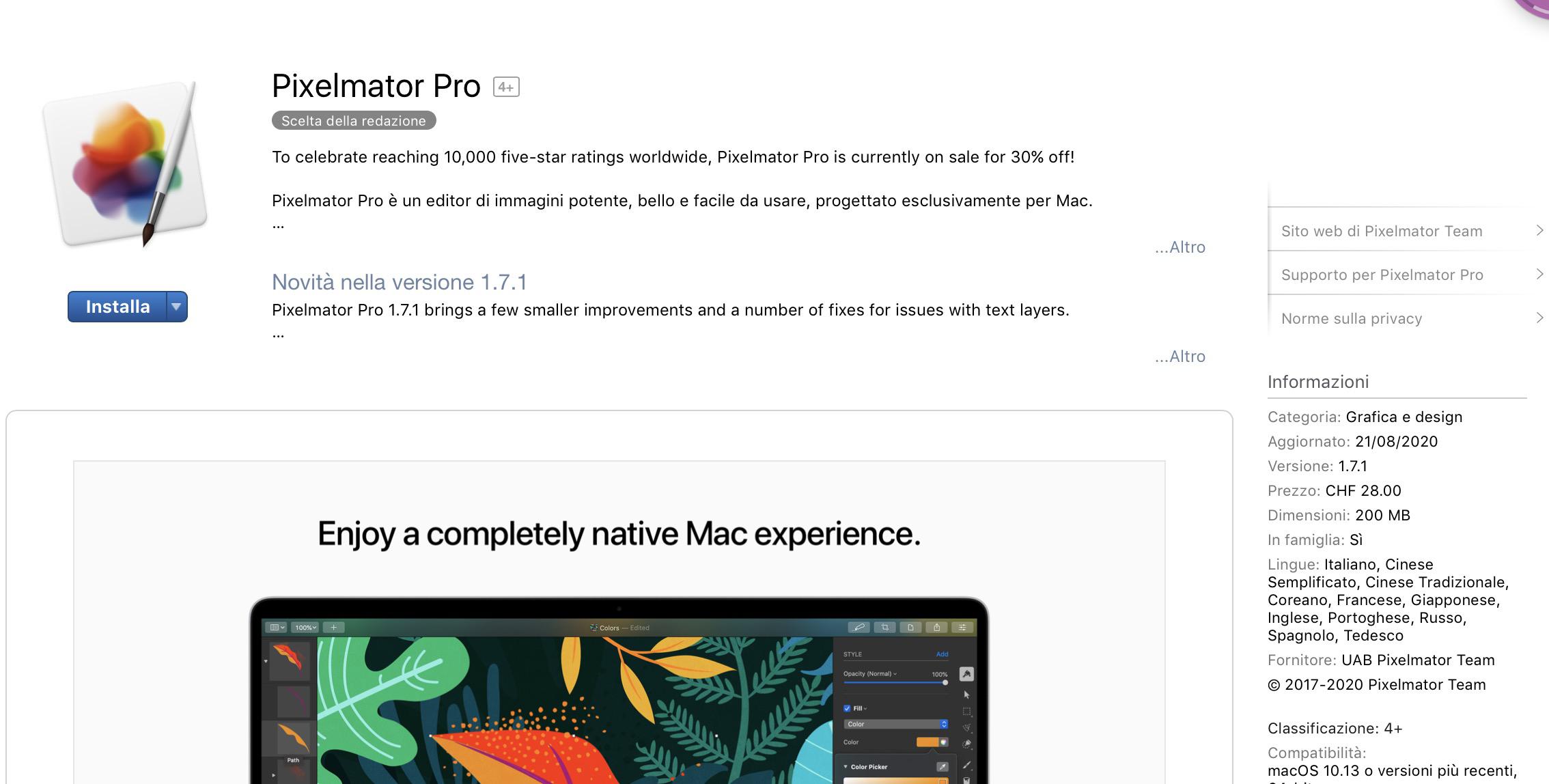 30% on Pixelmator Pro | Scrolller