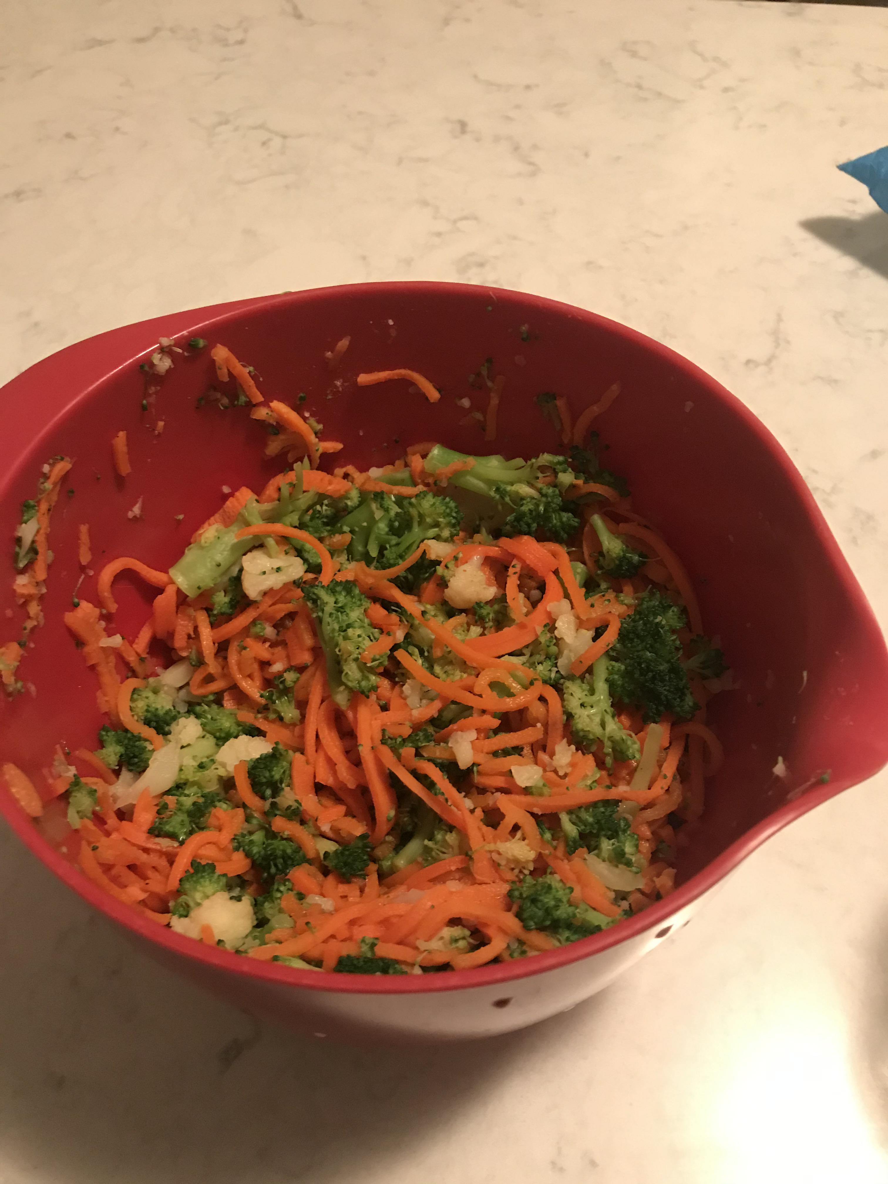 a cauliflower carrot broccoli medley Scrolller