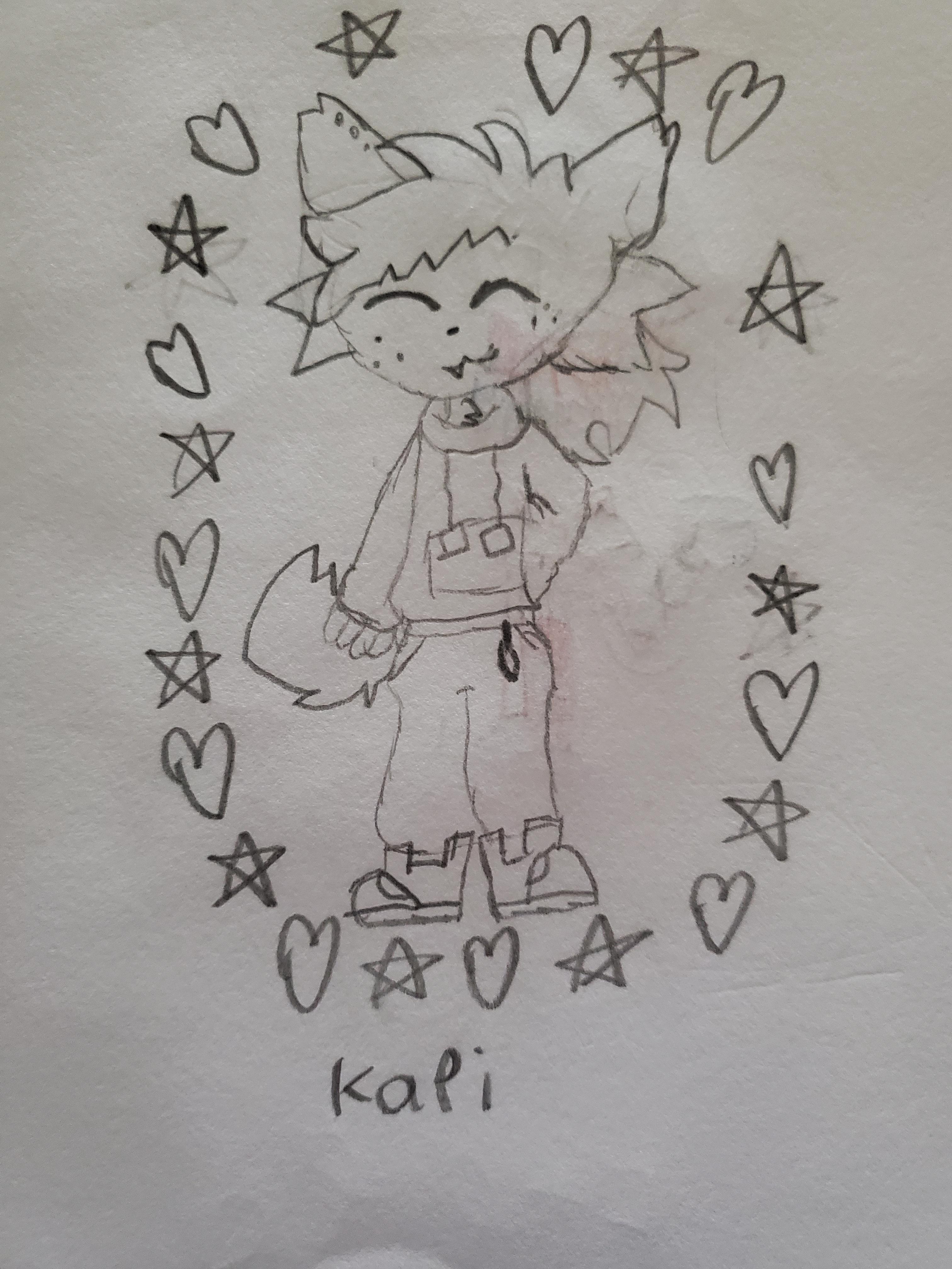 A drawing of Kapi I made | Scrolller