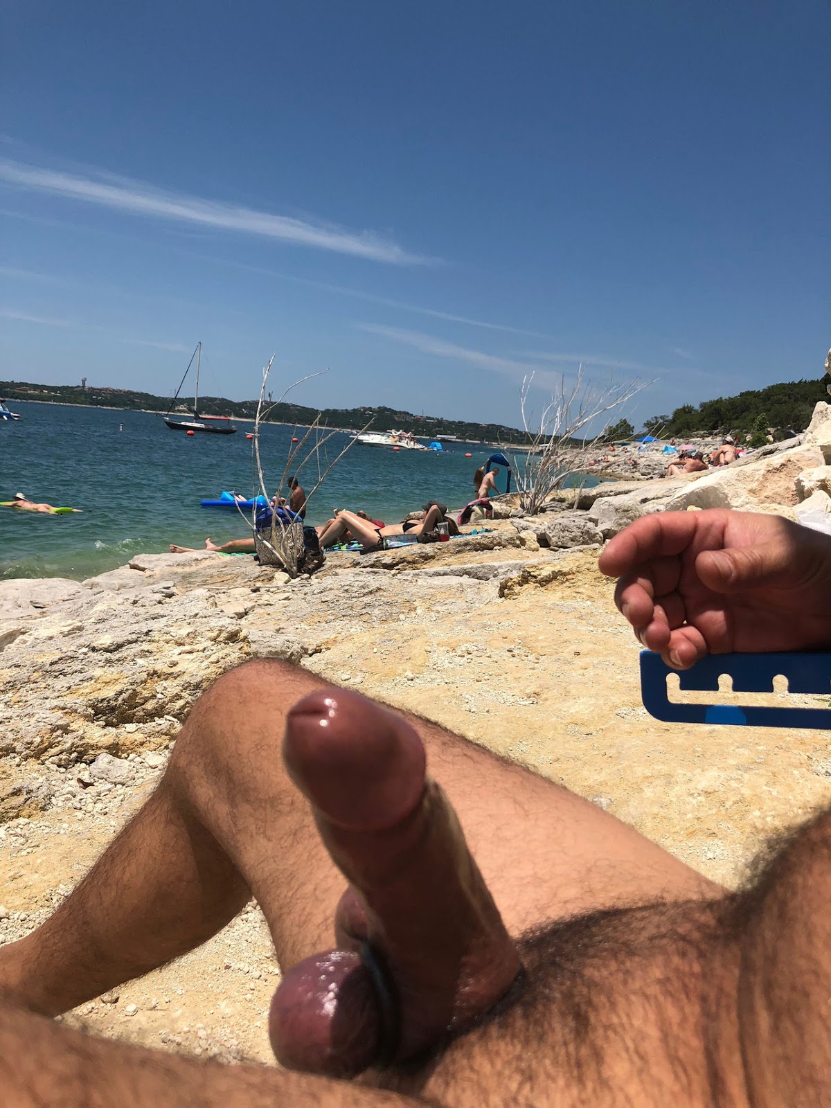 Beach dick flash