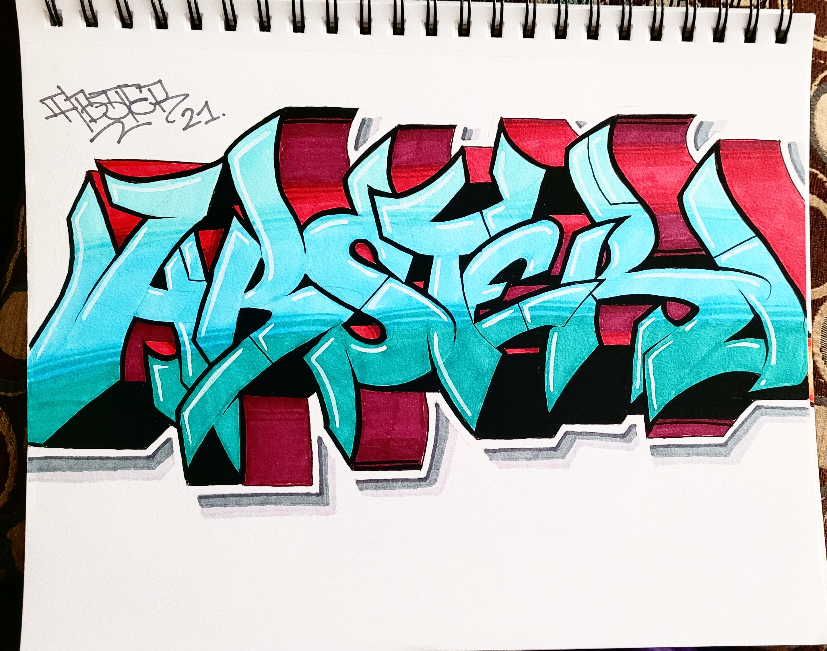 Abster piece done. | Scrolller