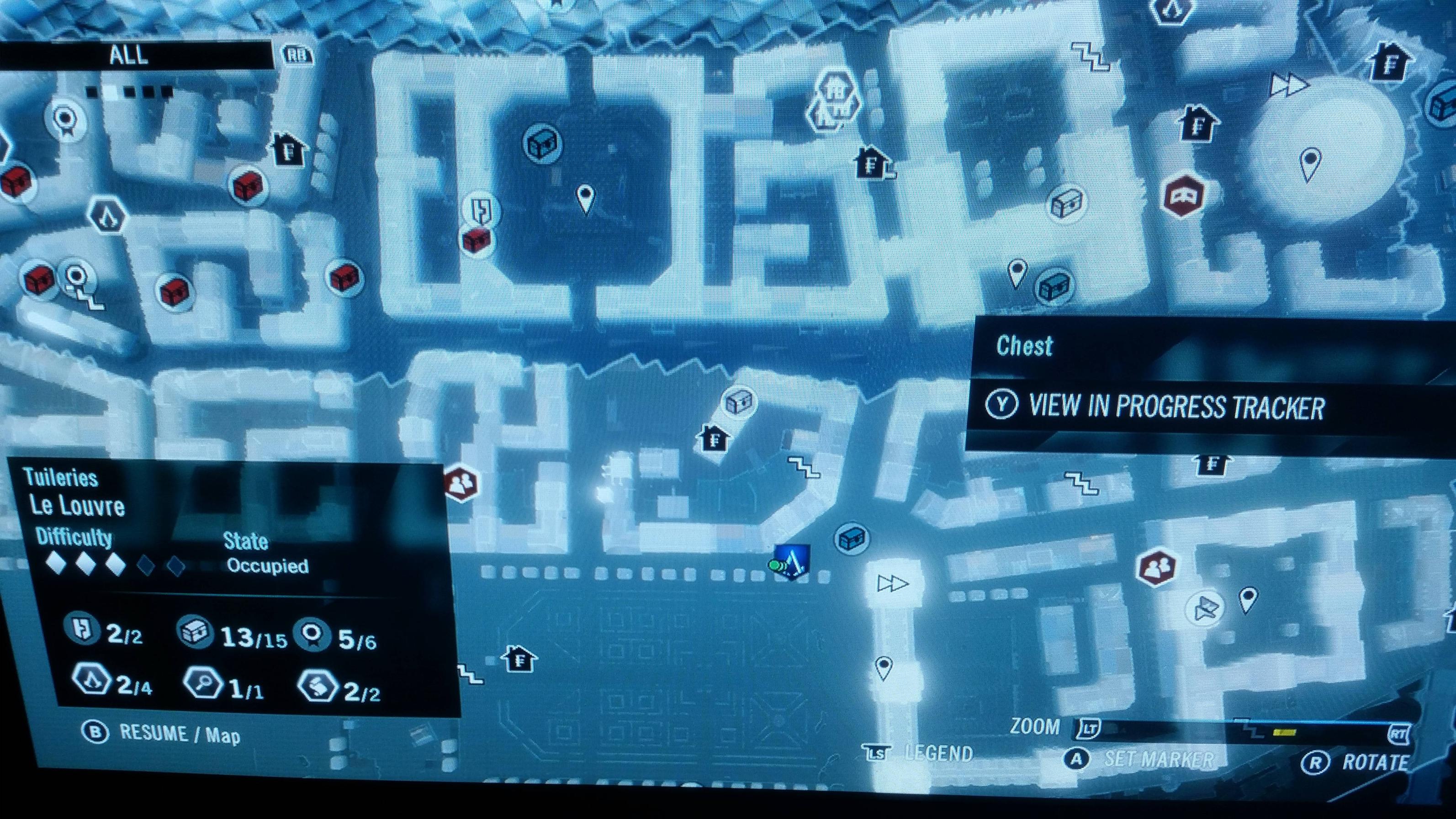 Ac Unity Tuileries underground chest need help Scrolller