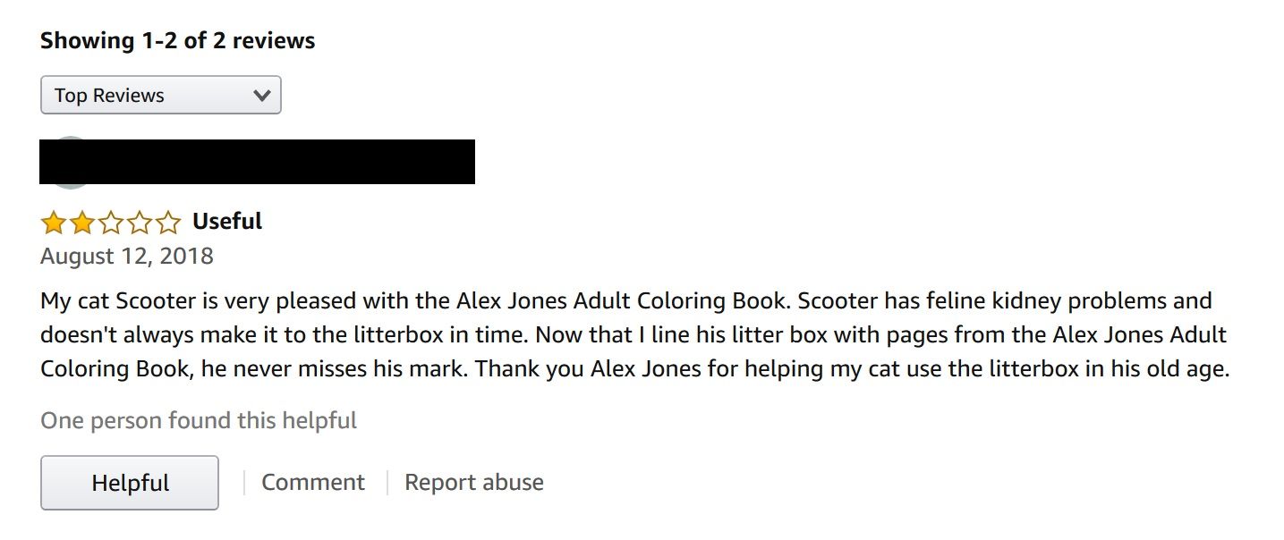 Alex Jones Coloring Book Review Scrolller