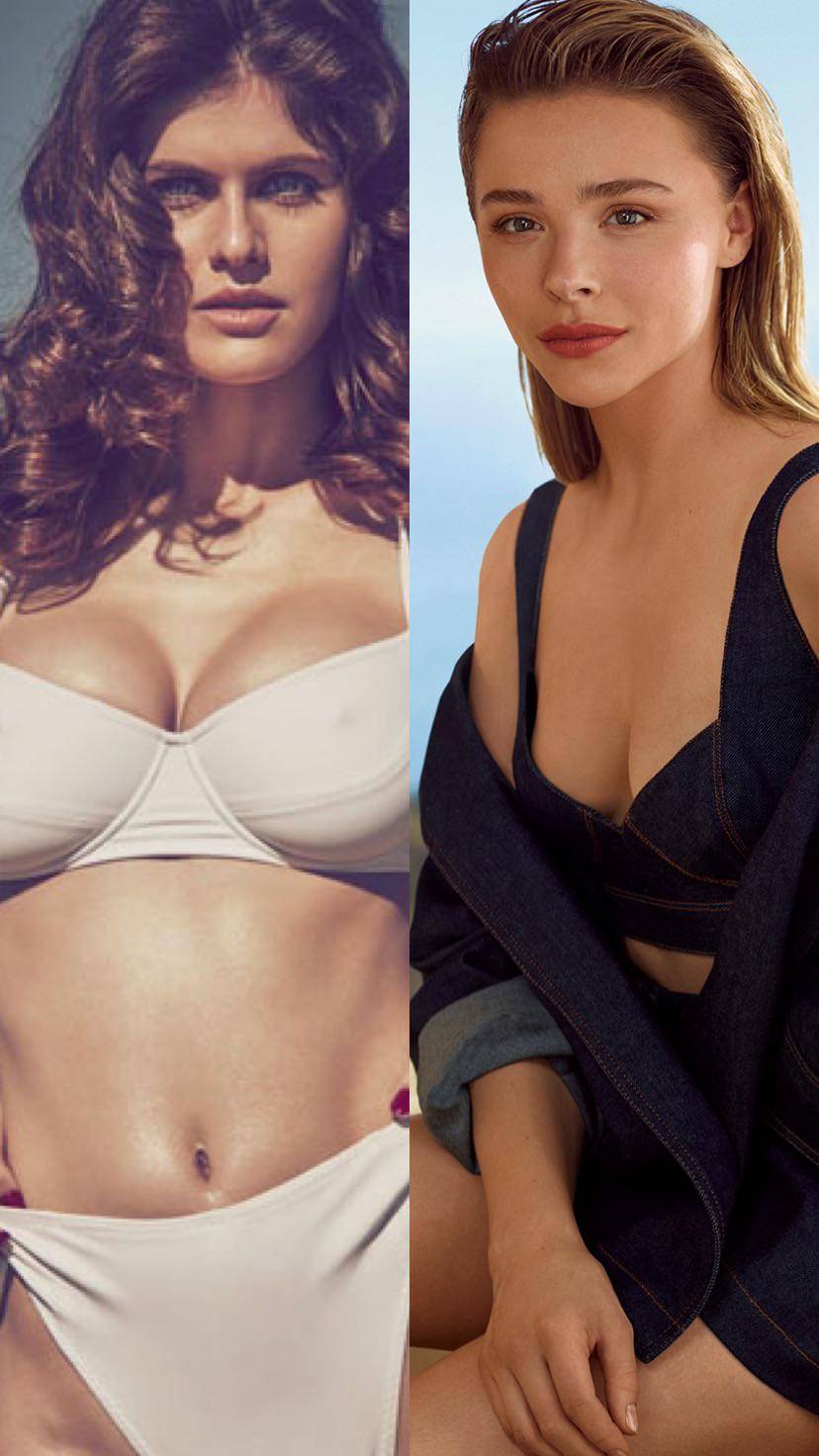 Alexandra Daddario Vs Chloe Grace Moretz Scrolller