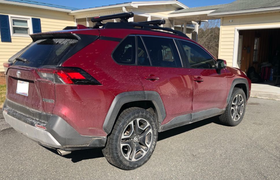 All terrain tires on stock 2019 RAV4 Adventure wheels Scrolller
