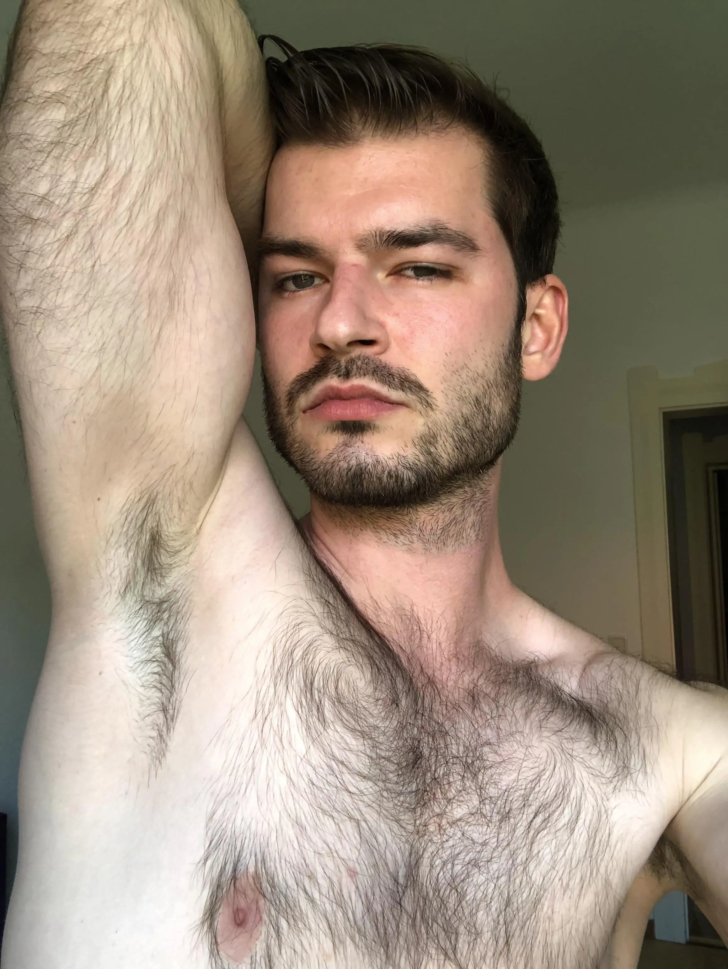 Almost every spot is hairy on my body