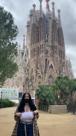 La Sagrada Familia titty drop for my Reddit familia
