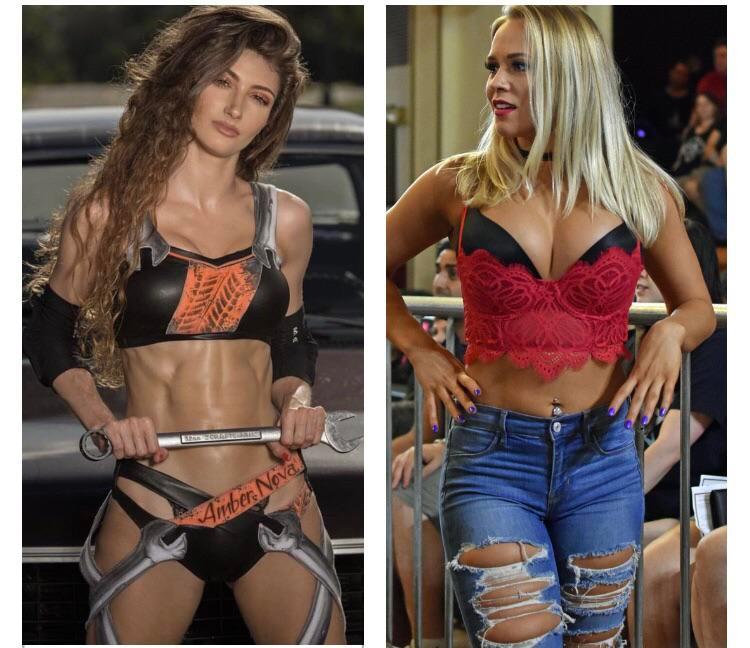 Amber Nova vs Penelope Ford - Bra & Panties Match | Scrolller