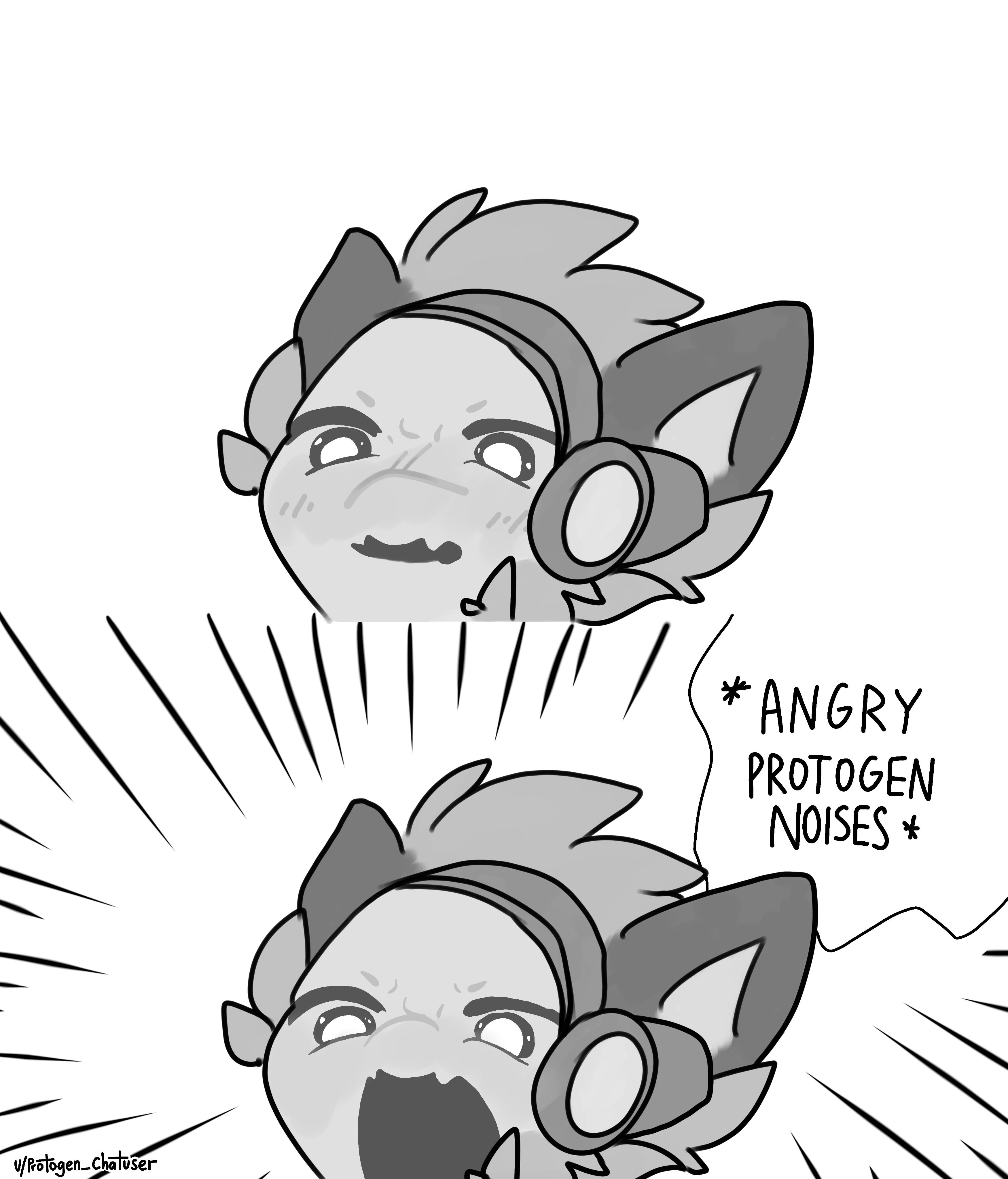 *angry beeps* (art by me) | Scrolller