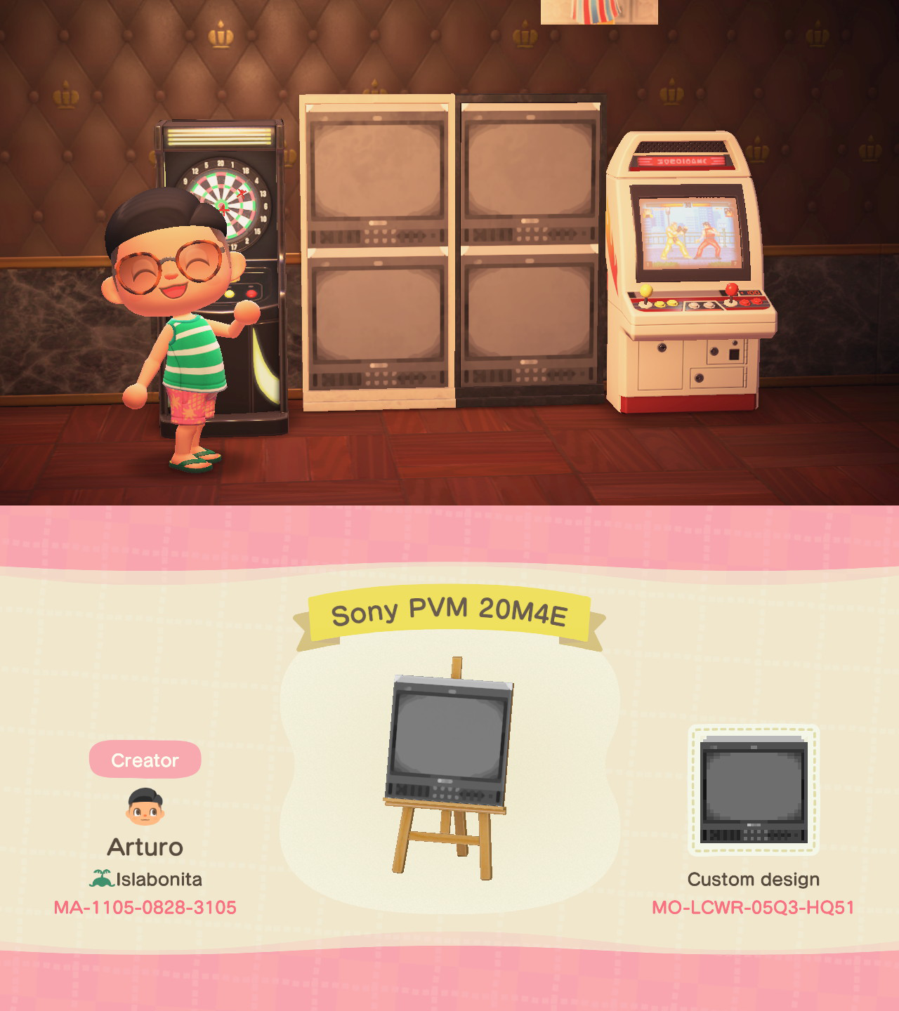 Animal Crossing New Horizons A Sony PVM 20M4E monitor for all of you