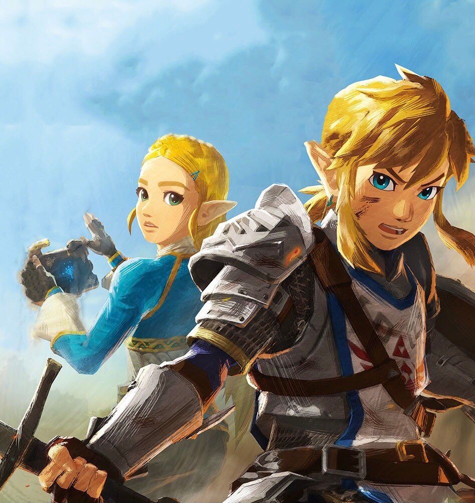 [AoC] Some Official Art - Link and Zelda | Scrolller