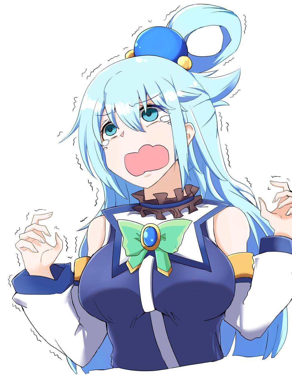 Aqua Finding Out That She Is Used For Fap Material Scrolller