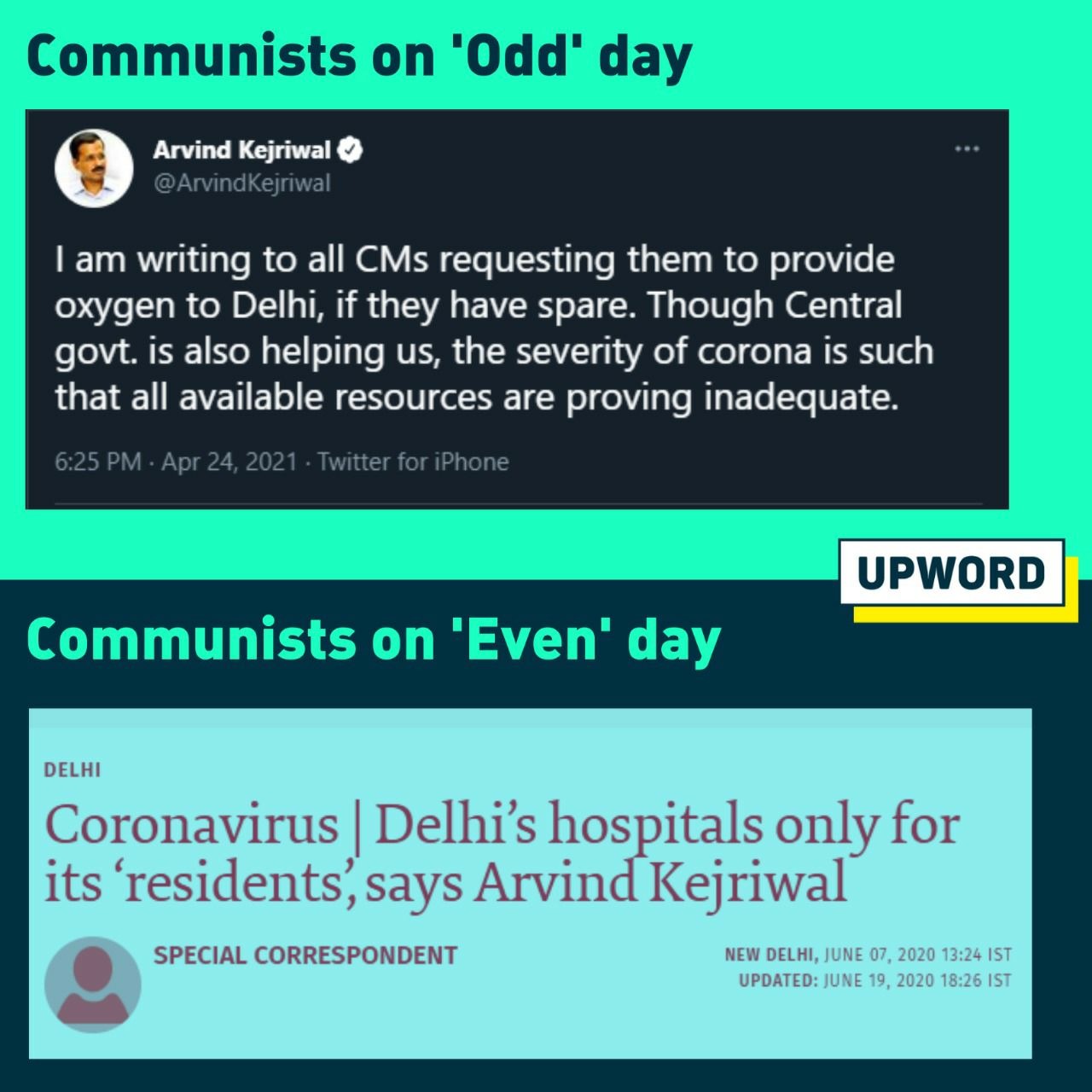 Arvind Kejriwal is the perfect example of how vile communists can be ...