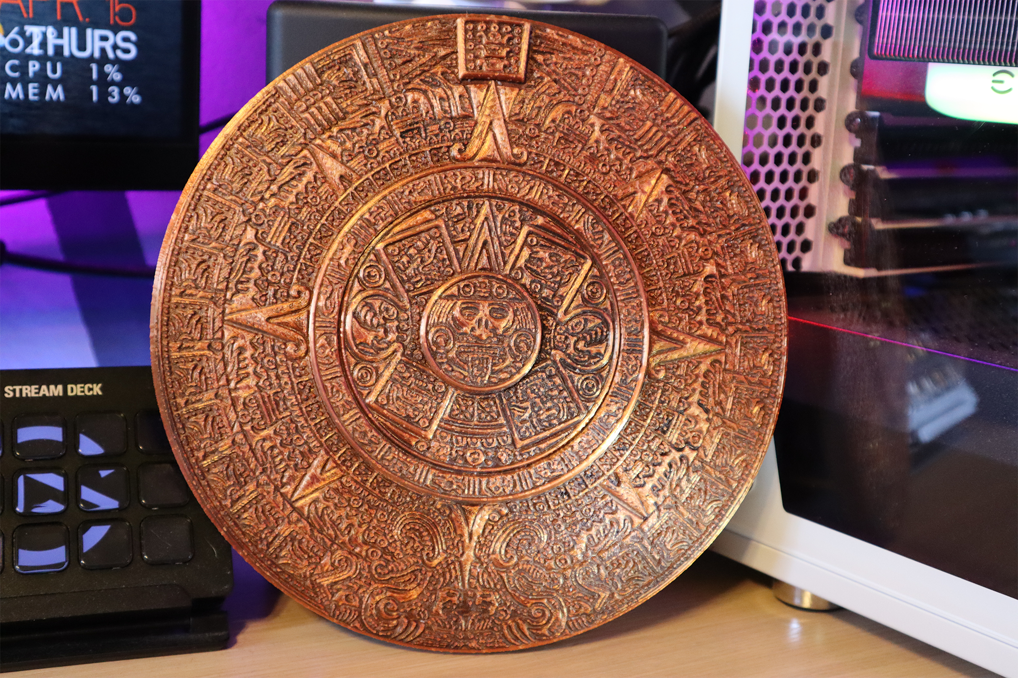 Aztec Pops Aztec Calendar for my pops | Scrolller