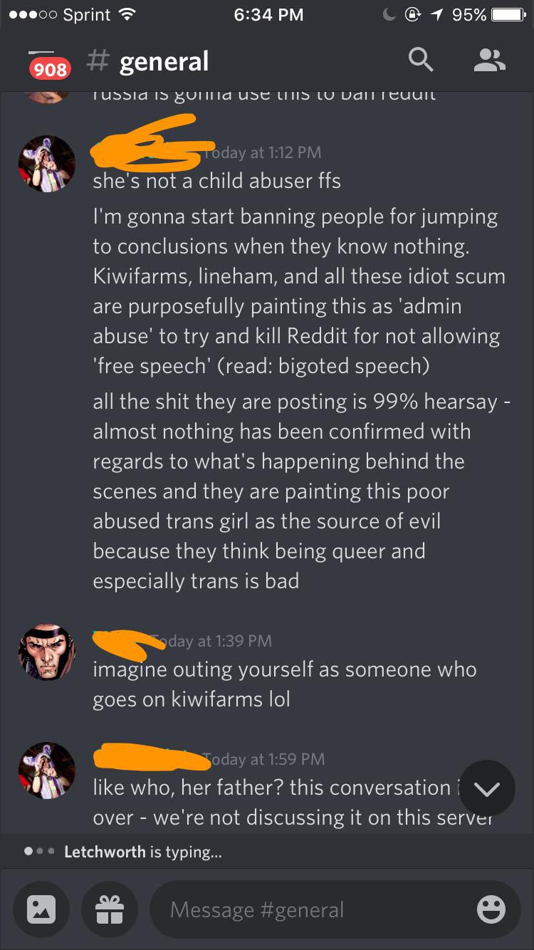 Banned from the centuryclub discord for disagreeing with this average ...