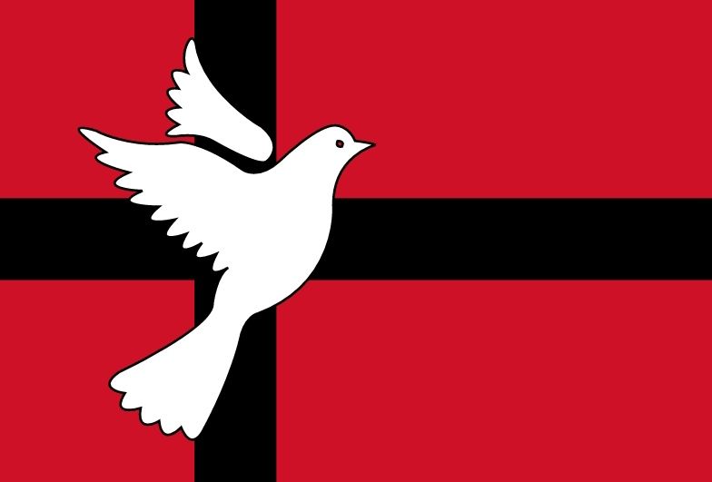 based Yeagerist flag i made (Bird is freedom, Black and Red are the ...