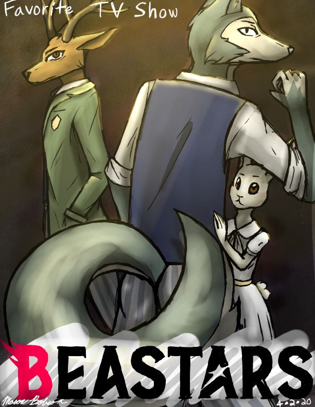 Beastars Classroom Beastars fanart for art class, made by me. Not sure if it's exactly ...
