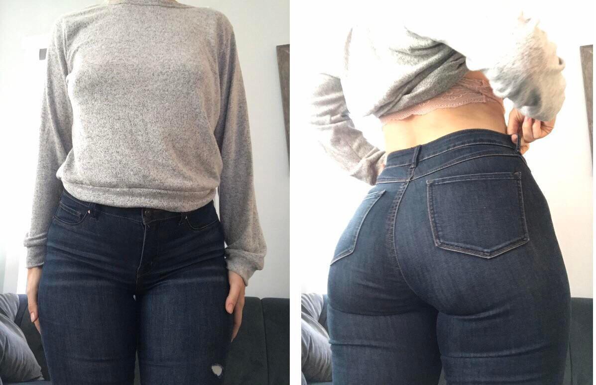 Huge Bubble Butt In Jeans Scrolller 9014