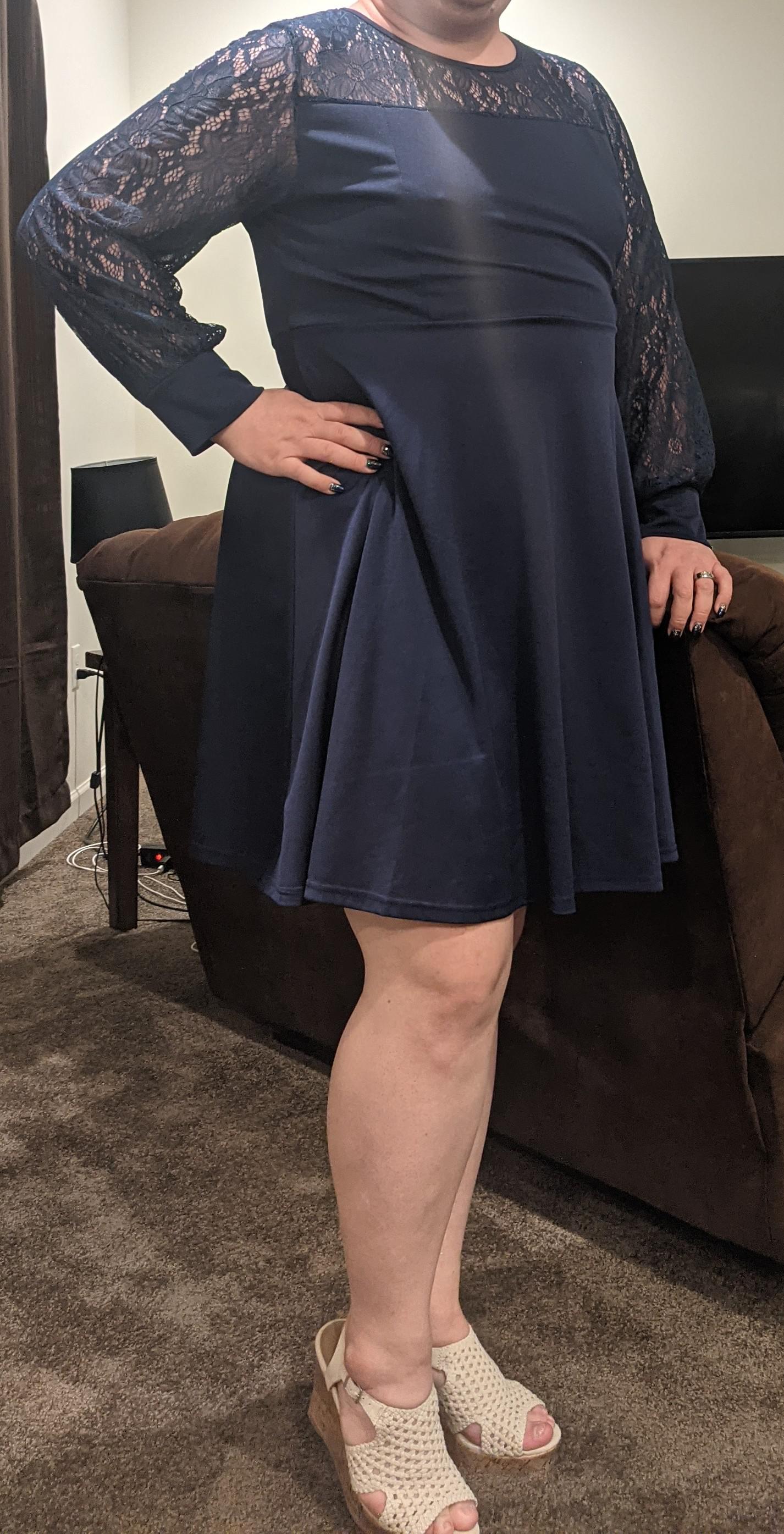 Birthday dress, feeling frisky, hbu? Scrolller