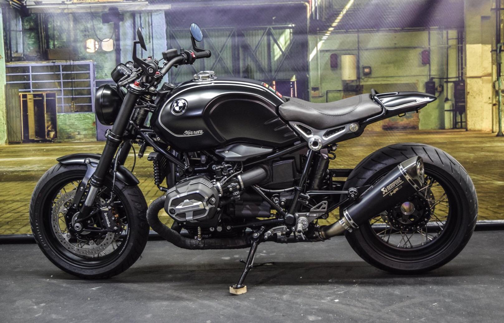 Black BMW R NineT custom | Scrolller