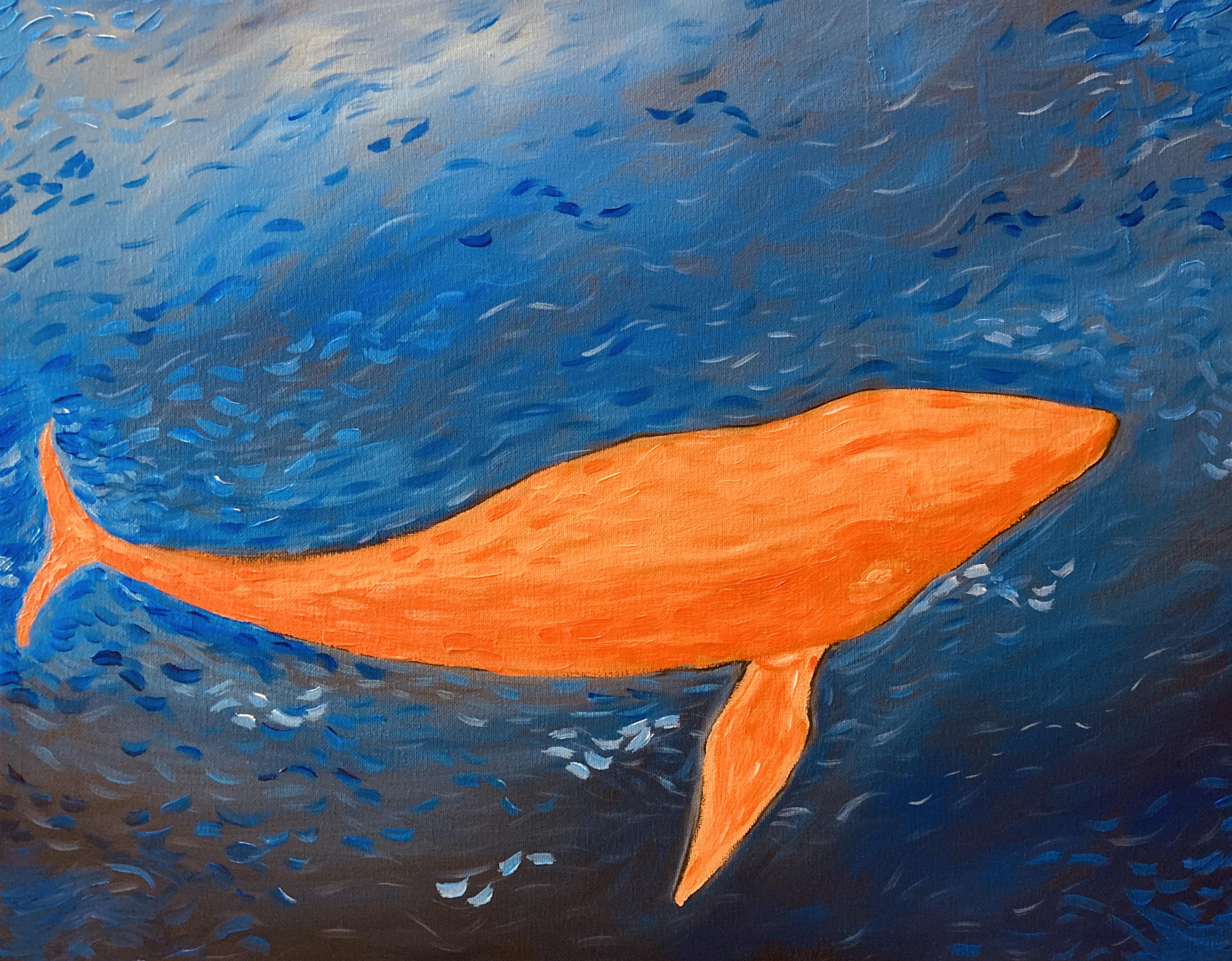 blue-whale-in-orange-me-acrylic-2021-scrolller