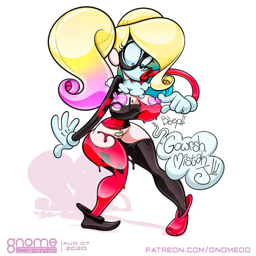 Discover more like Inanimate_TFs: [Body Modification] Harley Quinn ...