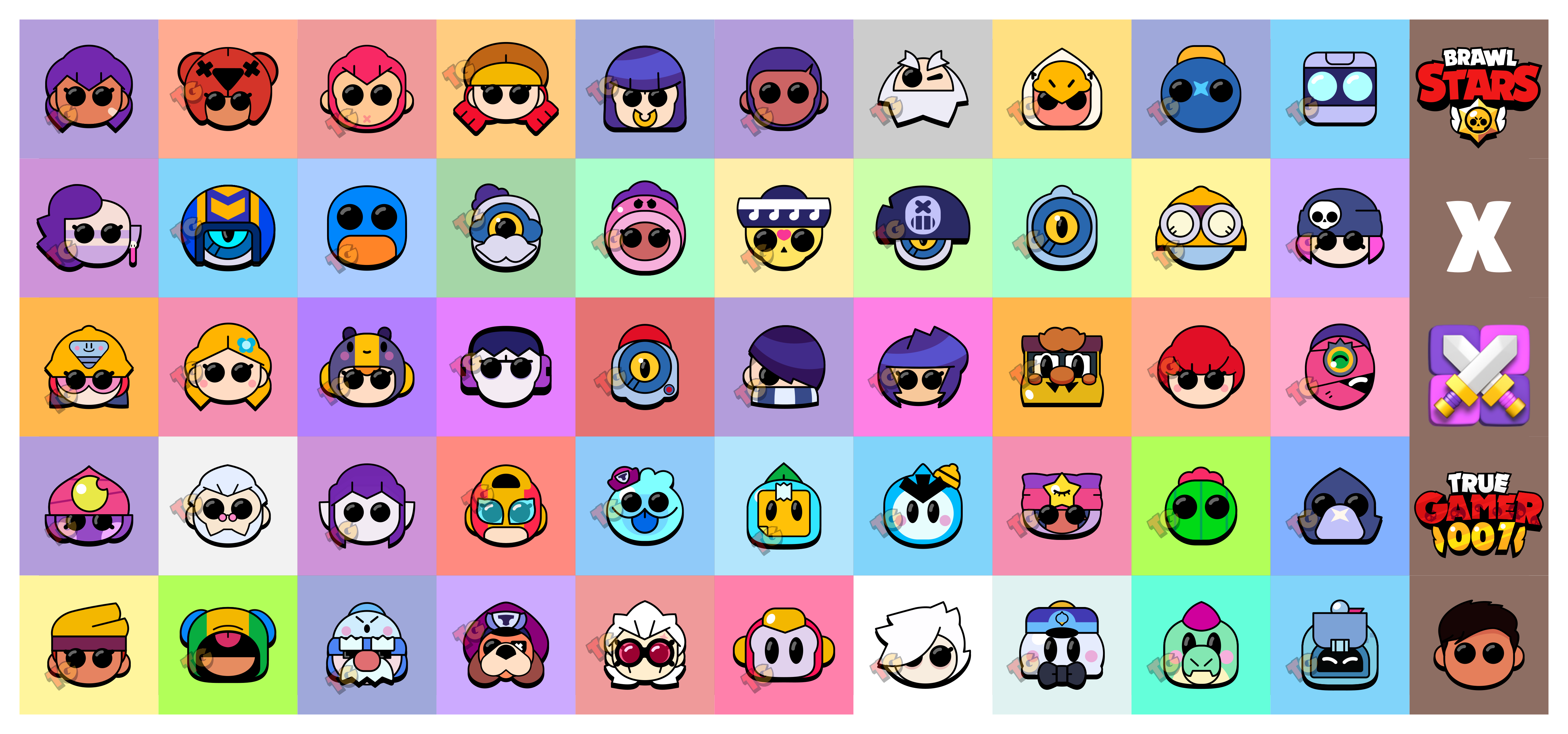 Brawler Pins but MINI | Scrolller