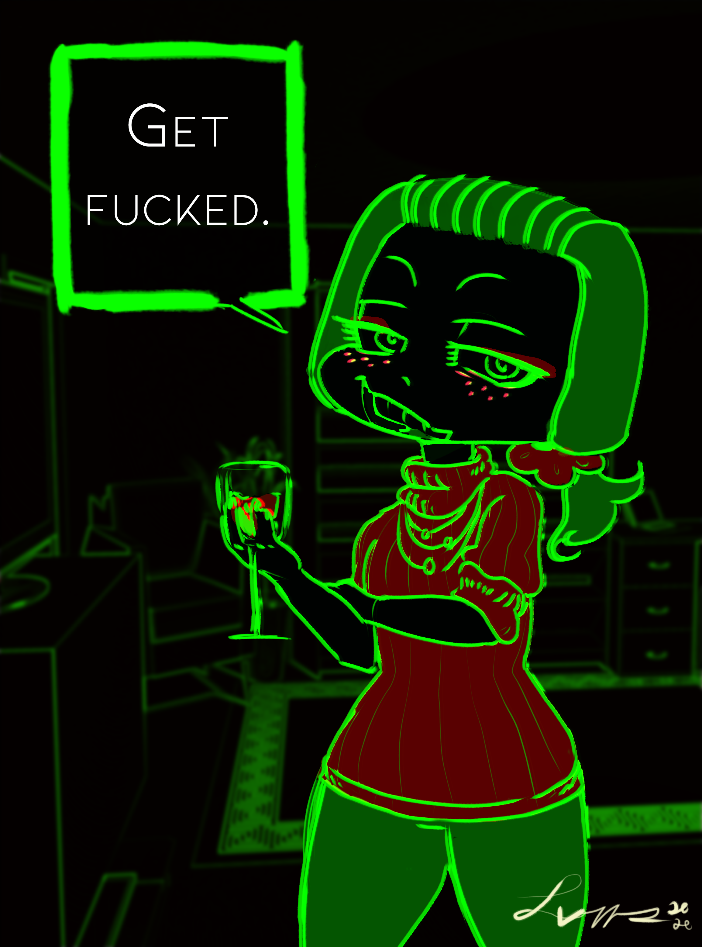 Burnbot on her time off [Fanart] | Scrolller