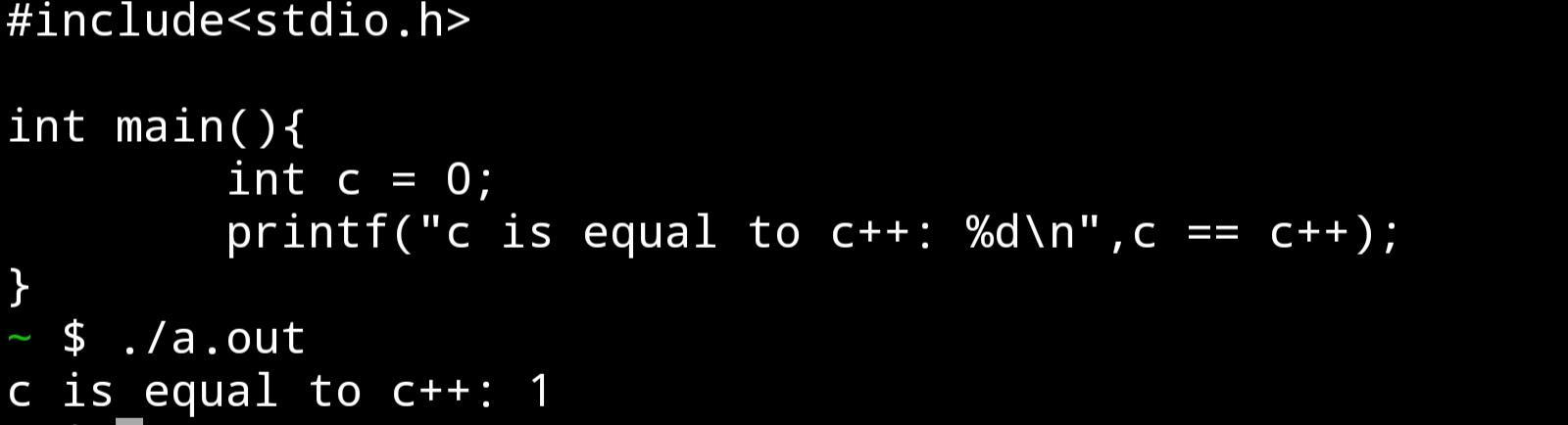 C and C++ are the same language, right? | Scrolller