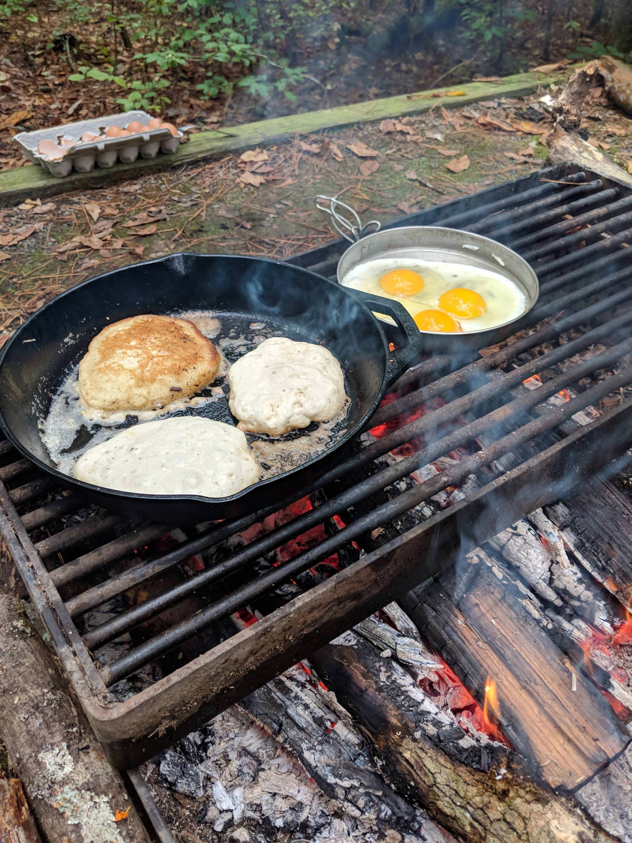 Campfire Breakfast Scrolller
