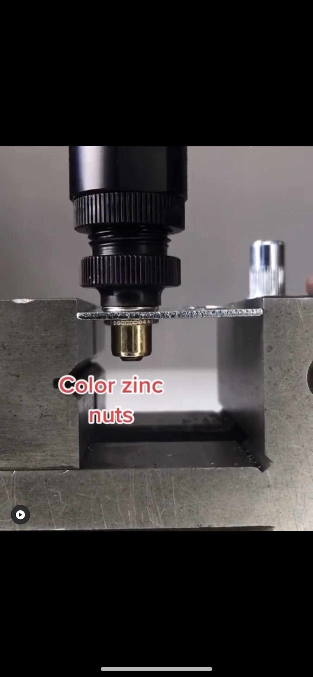 Can anyone identify this type of threaded rivet and pneumatic