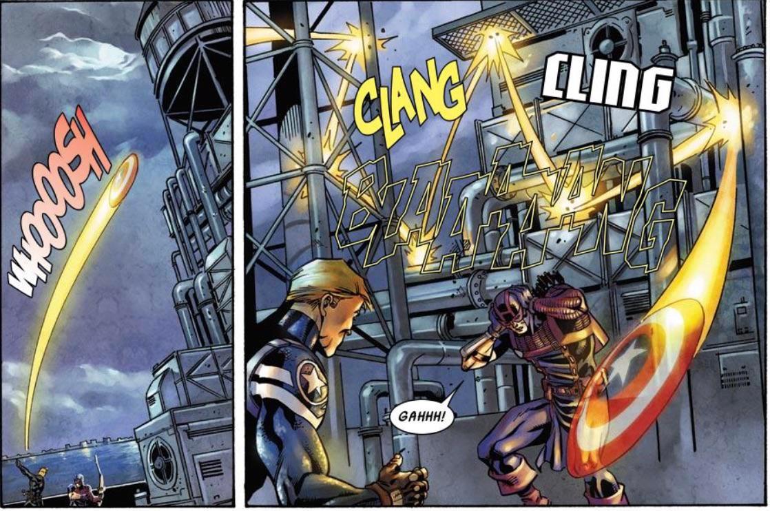 Shield Toss Captain America throwing his shield is one of the most cartoonish ...