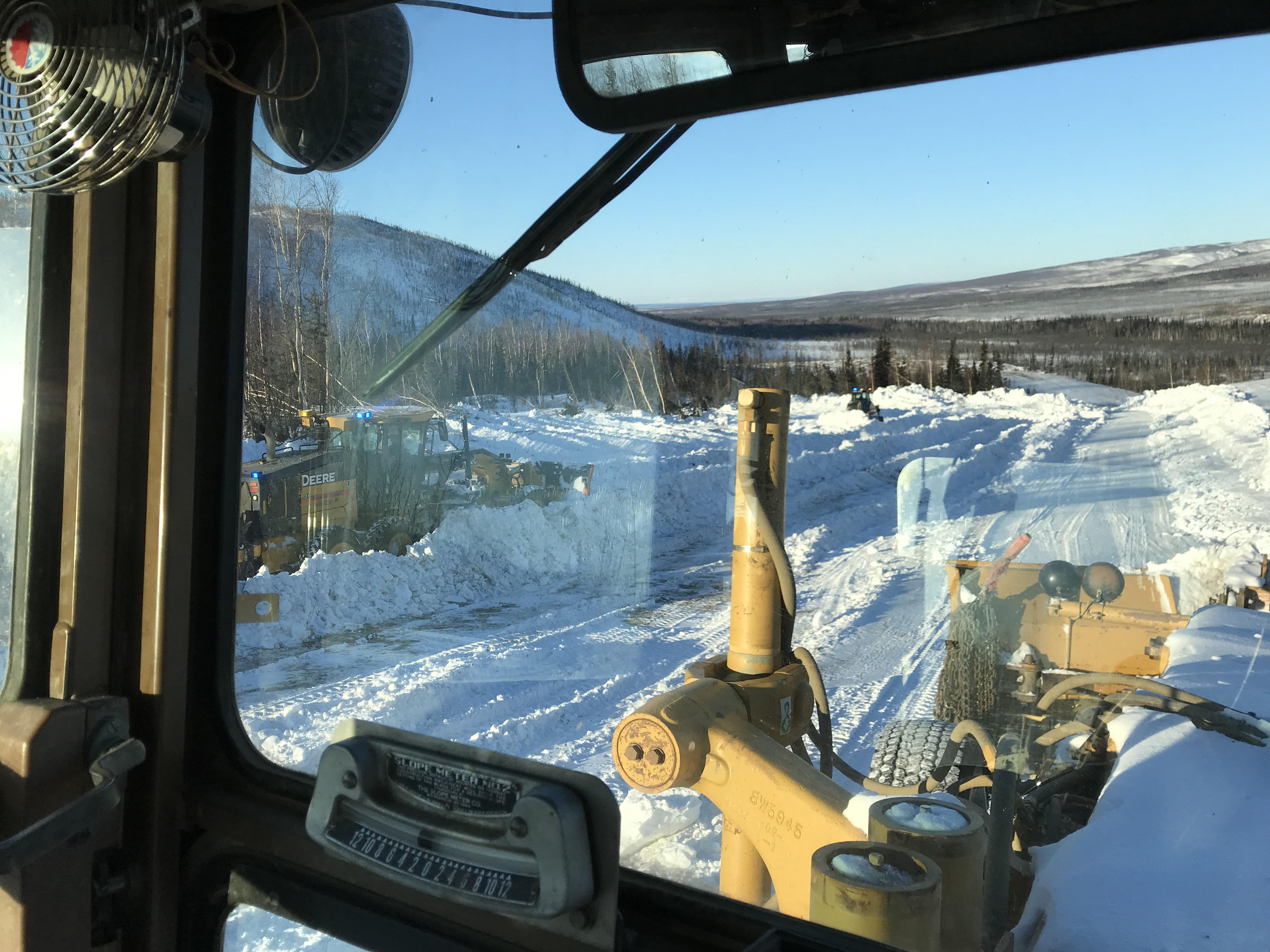 Dozer Rescuing CASE dozer coming to the Deere’s rescue, me and the CAT just idling by ...