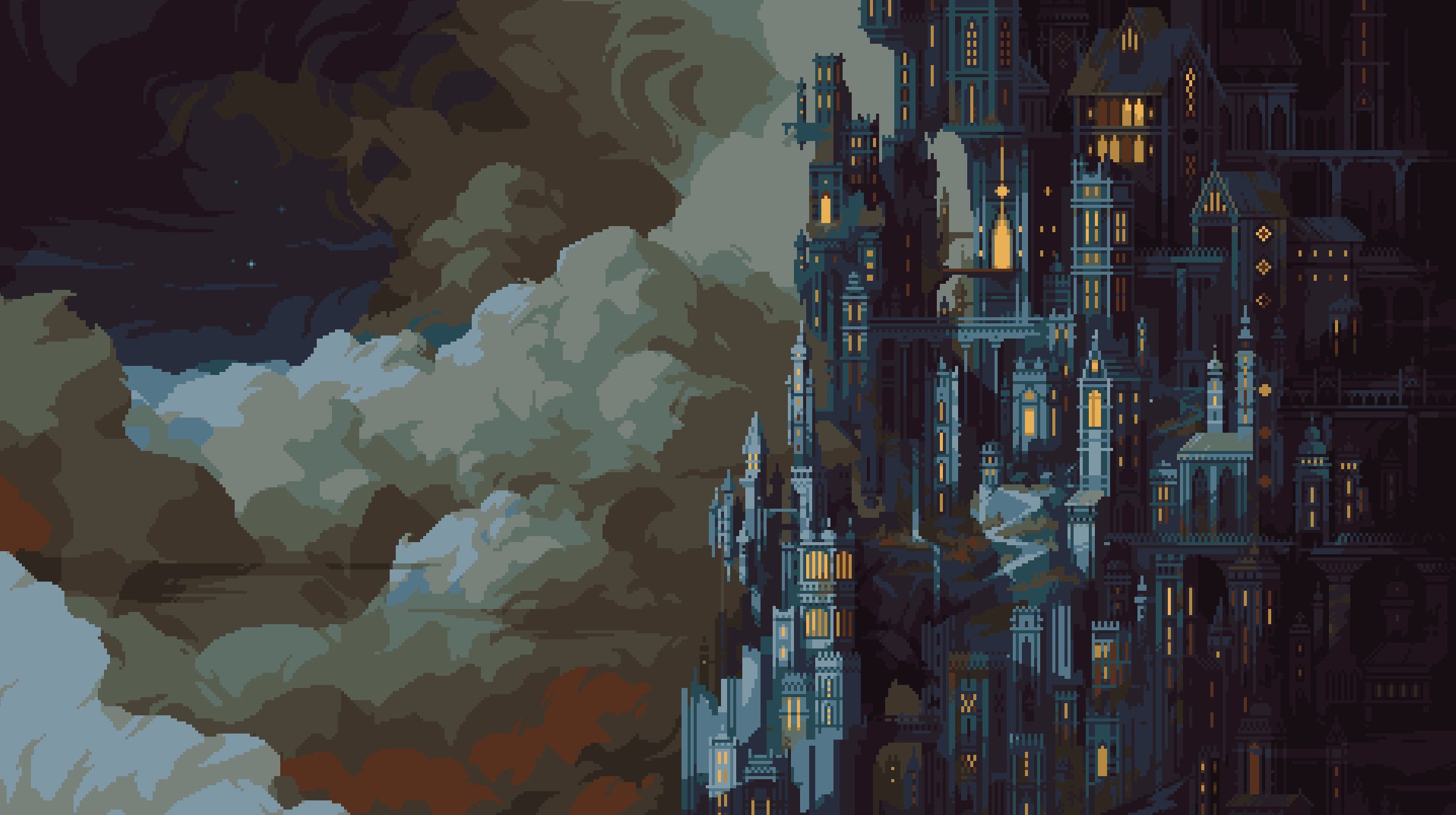 Castle Art I Did For Loot River Game Scrolller