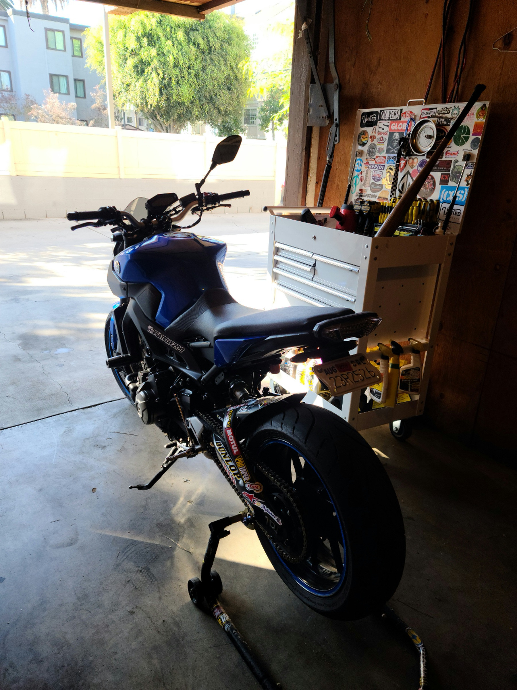 chain clean and lube/wheel cleaning Scrolller