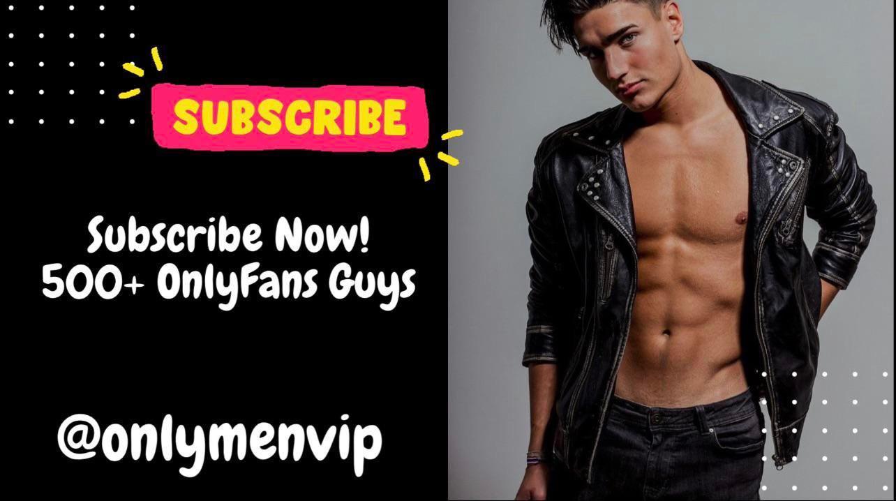 Check out Only Men Vip for the hottest guys on OnlyFans 🚨Flash Sale ⭐️ Exclusive Videos Full