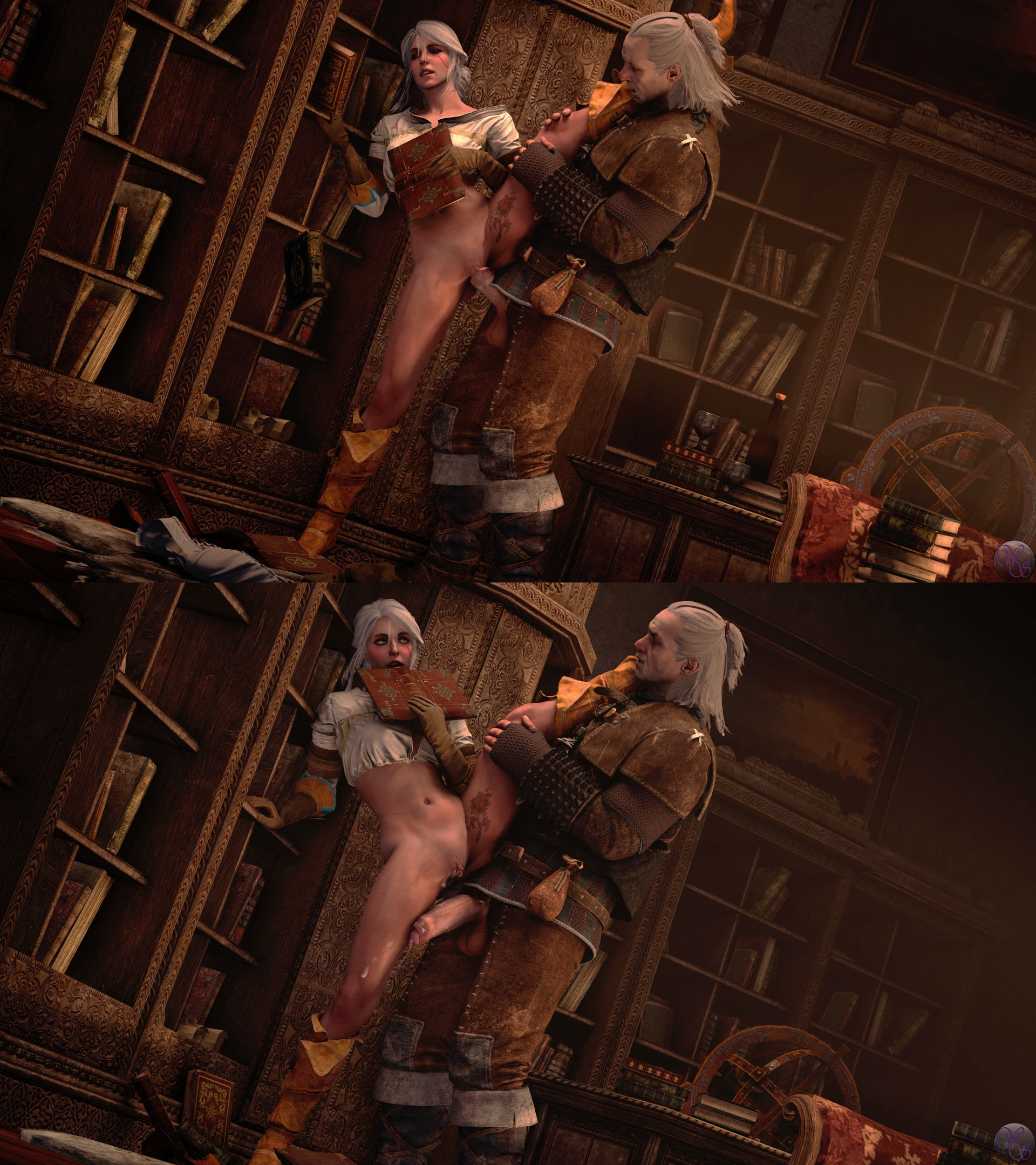 Ciri continues her studies (WeebSfm) 