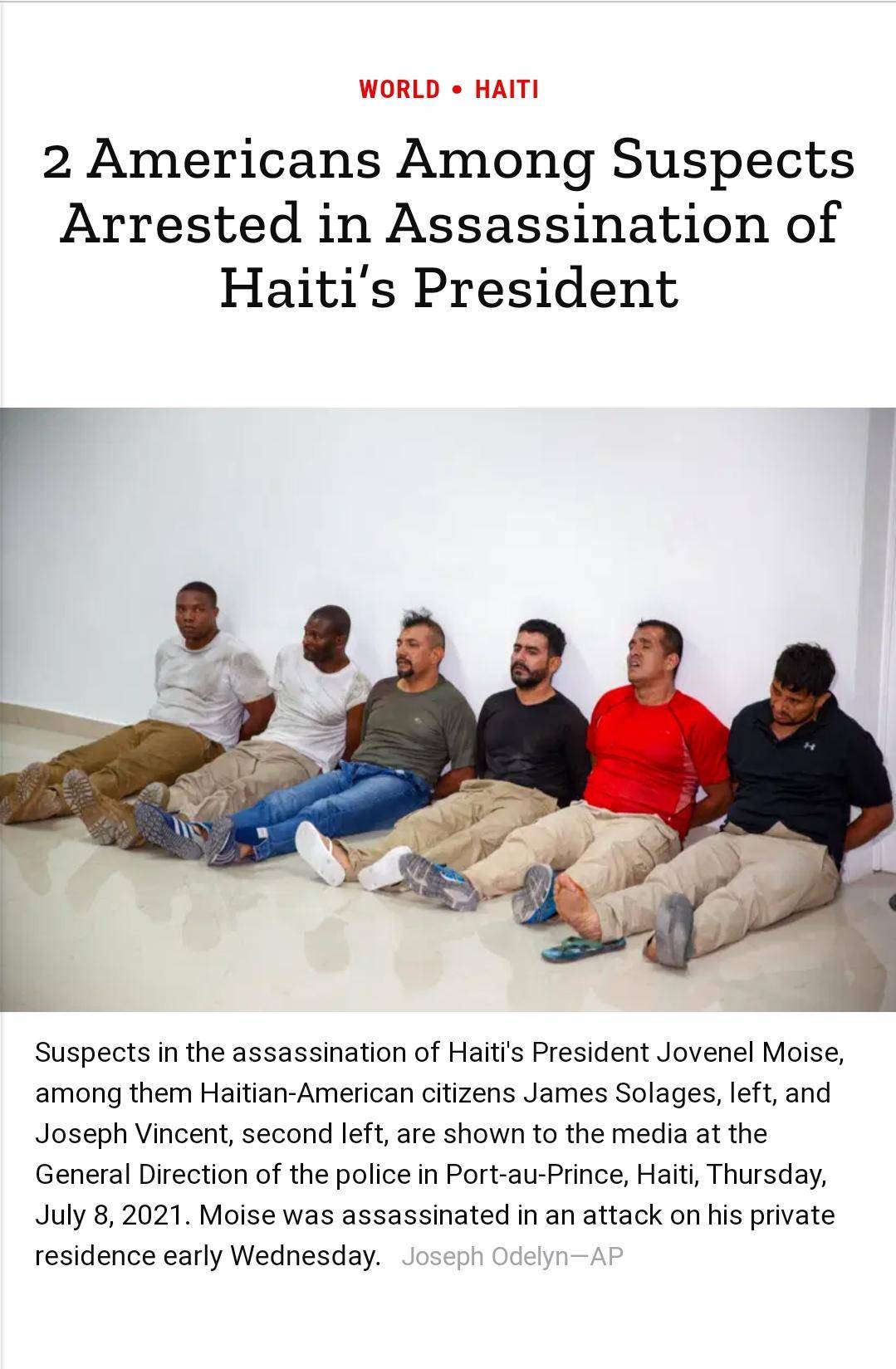 Colombian mercenaries and US citizens doing CIA dirty work Scrolller