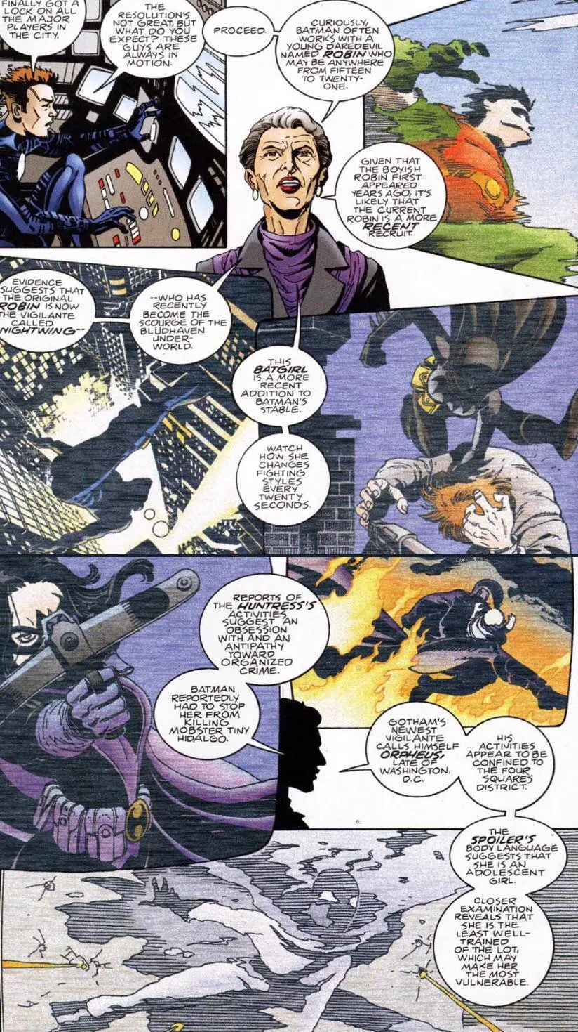 [Comic Excerpt] Analysis of Batman’s Allies. (Batman: Family #2 ...