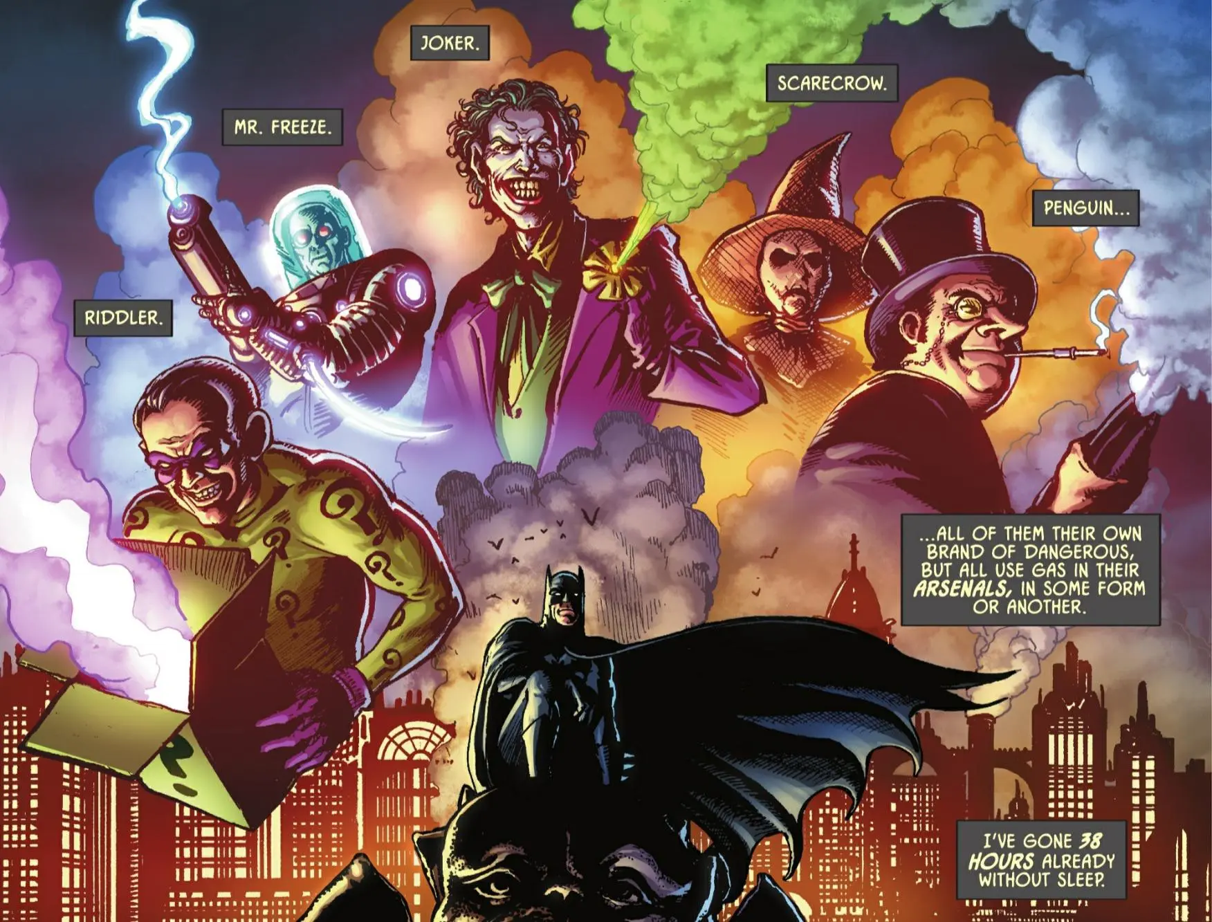 [Comic Excerpt] Batman and his Rogues (Legends of the Dark Knight #1 ...