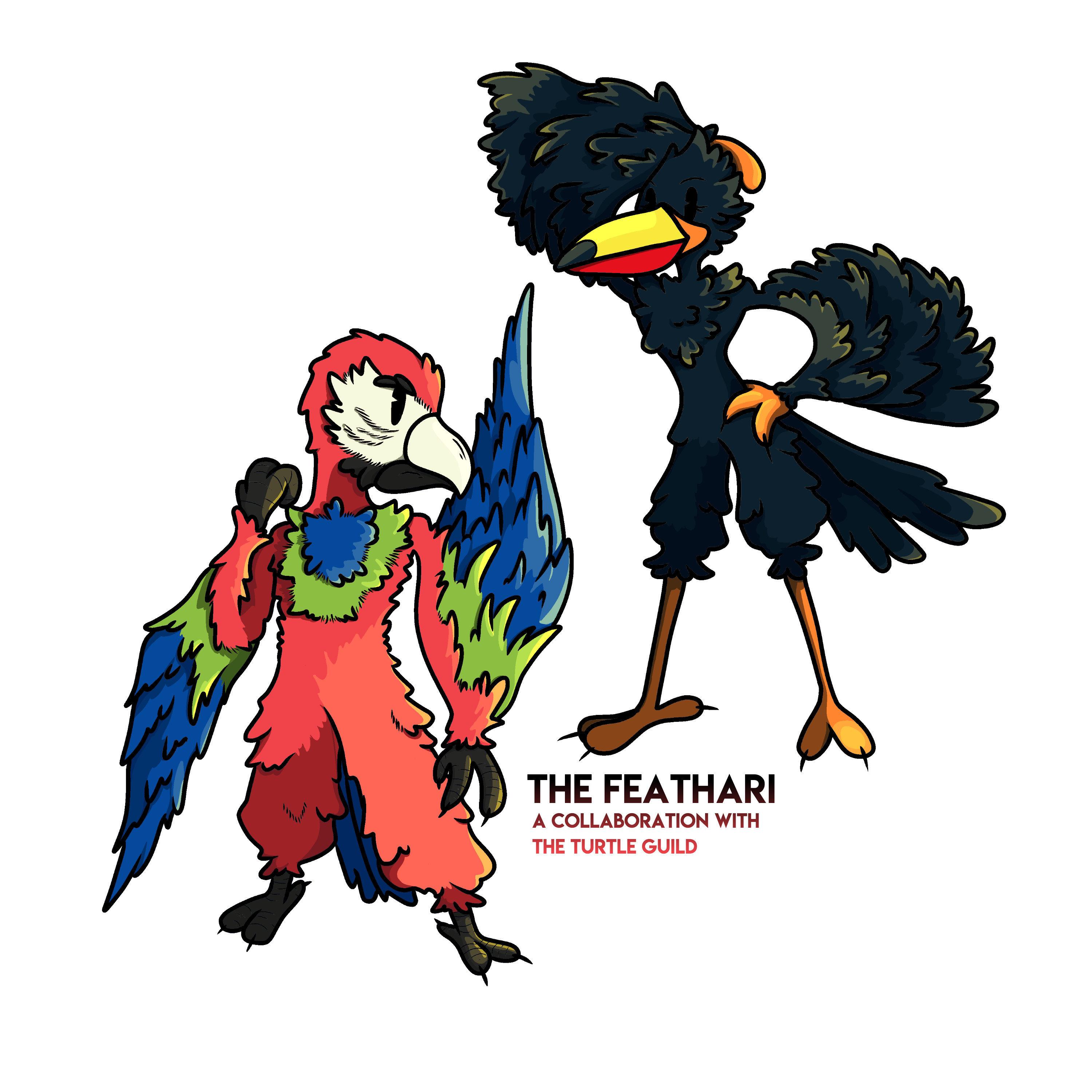 [Commissions Open][Art][OC]Feathari, a race of bird people for a Dnd ...