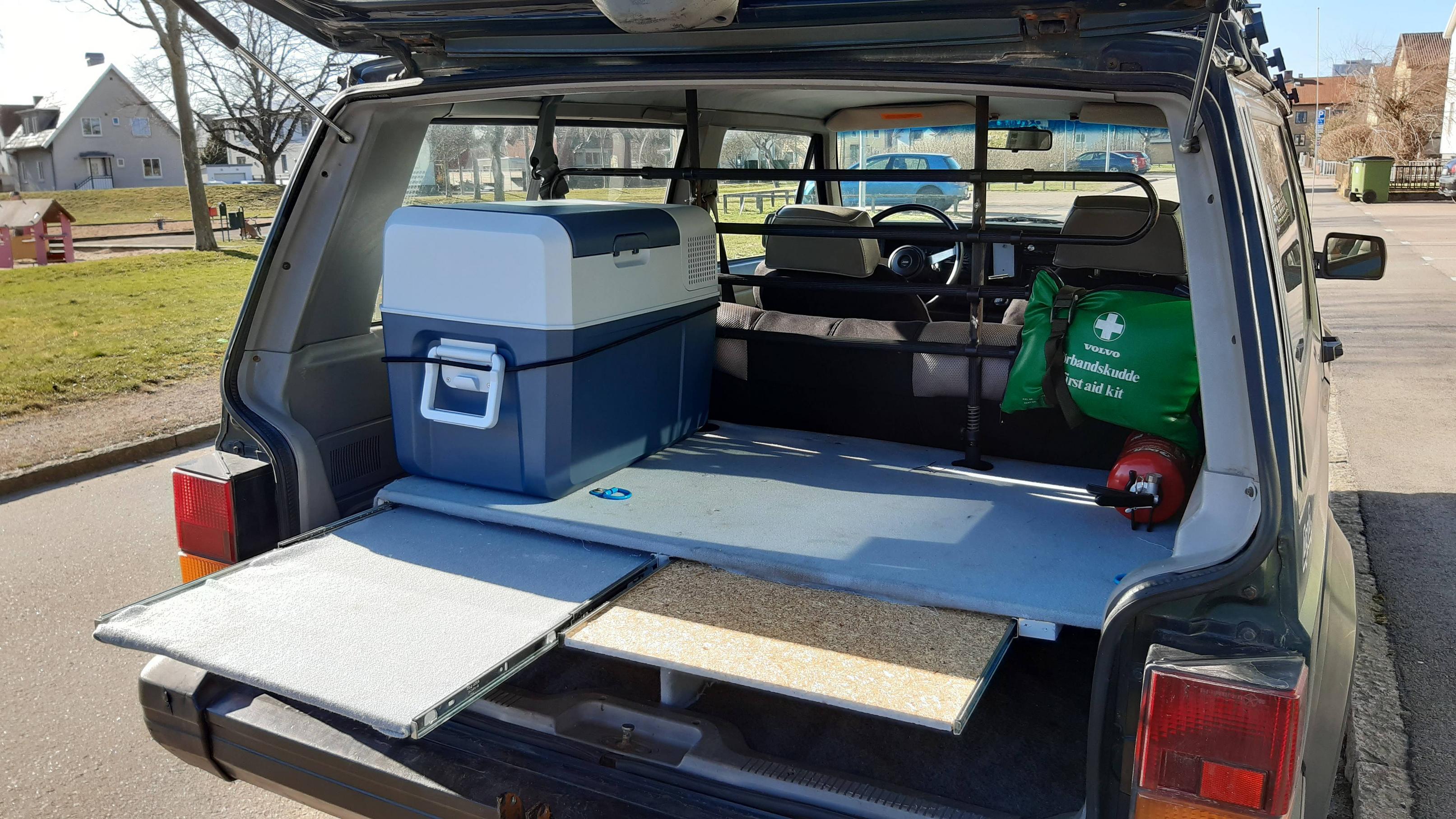 Compressor fridge finally in place after wanting one for well over a