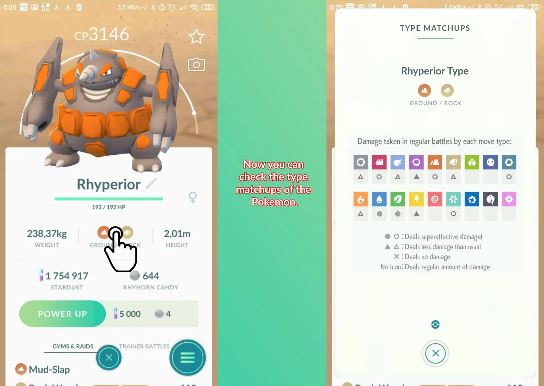 [CONCEPT] Show type matchups by clicking on the type icons | Scrolller