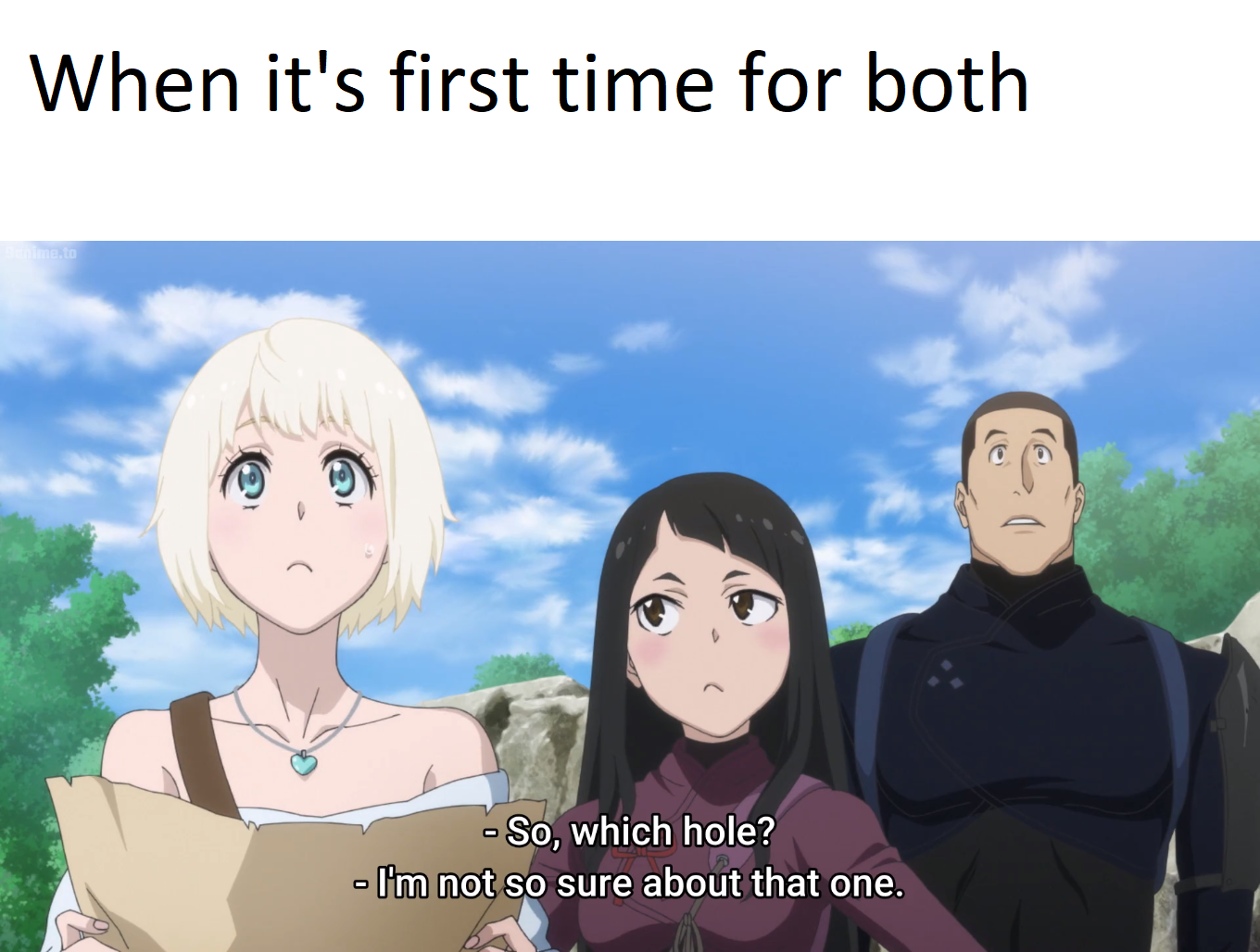 *confusion intensify*