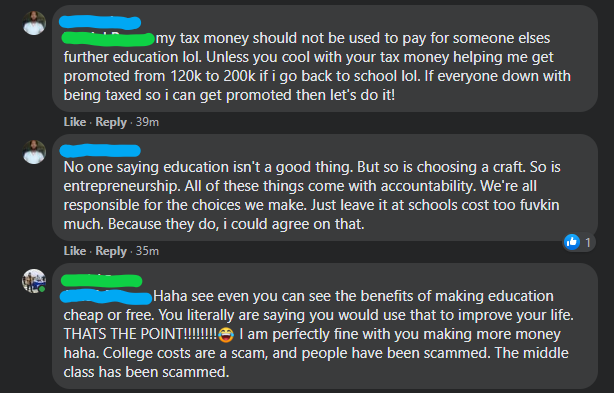 Conservative self own